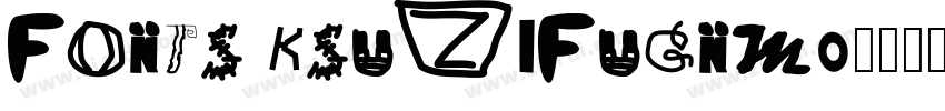 Fonts KSUZIFUGNM0字体转换